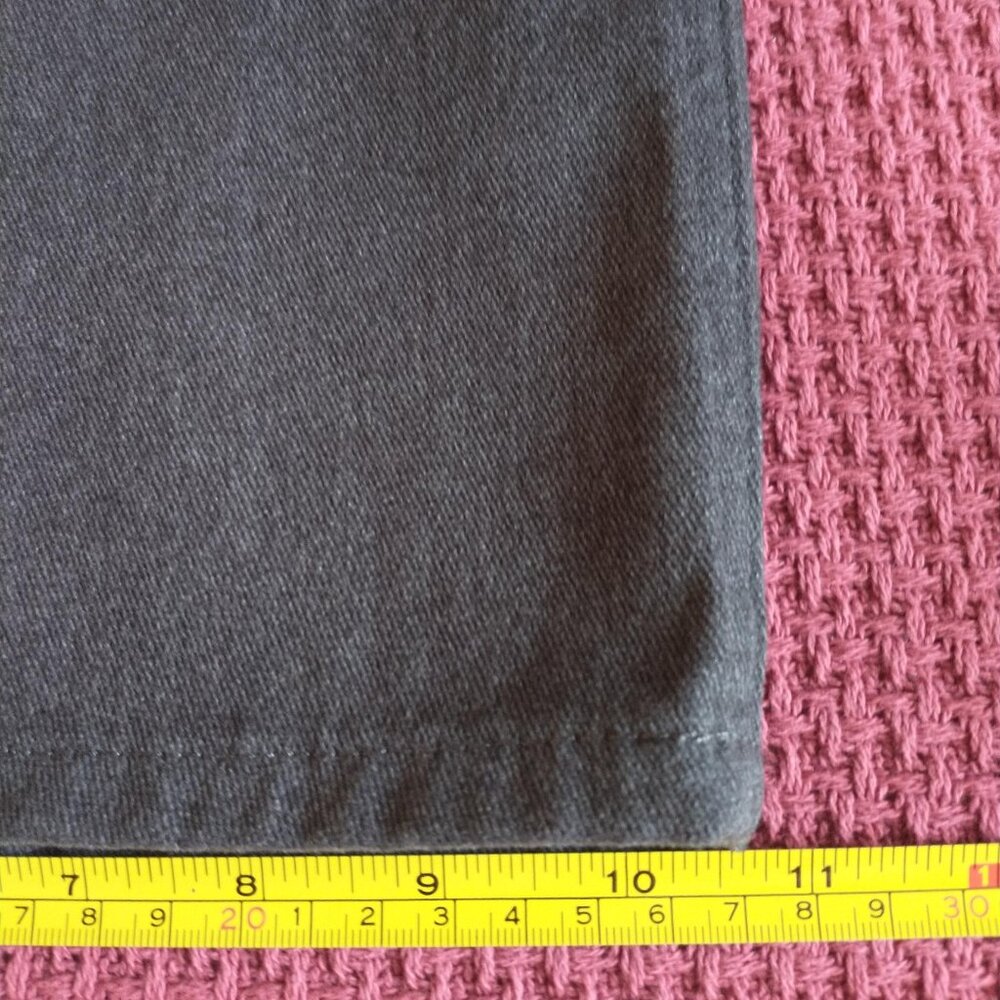 Jones New York Sport Woman Bootcut Stretch Control Sueded Jeans Pants Gray NWT - Picture 13 of 16